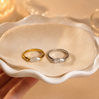 Angel's Eye Marquise-Cut Cubic Zirconia Ring
