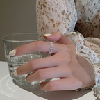 925 Sterling Silver Flower Ring