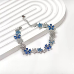 Conjunto de joyas de aguamarina y circonita "Sueño de una noche de verano" de VENEA