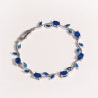 Vine Leaf Zirconia Bracelet