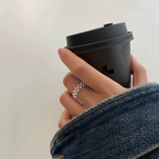 925 Sterling Silver Flower Ring