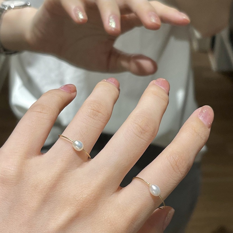 14K Gold Filled Pearl Ring
